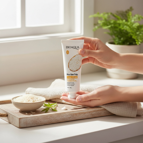 Bioaqua Rice Raw Pulp Hand Cream