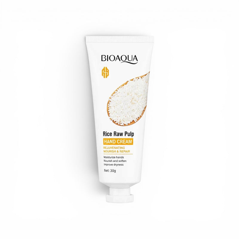 Bioaqua Rice Raw Pulp Hand Cream