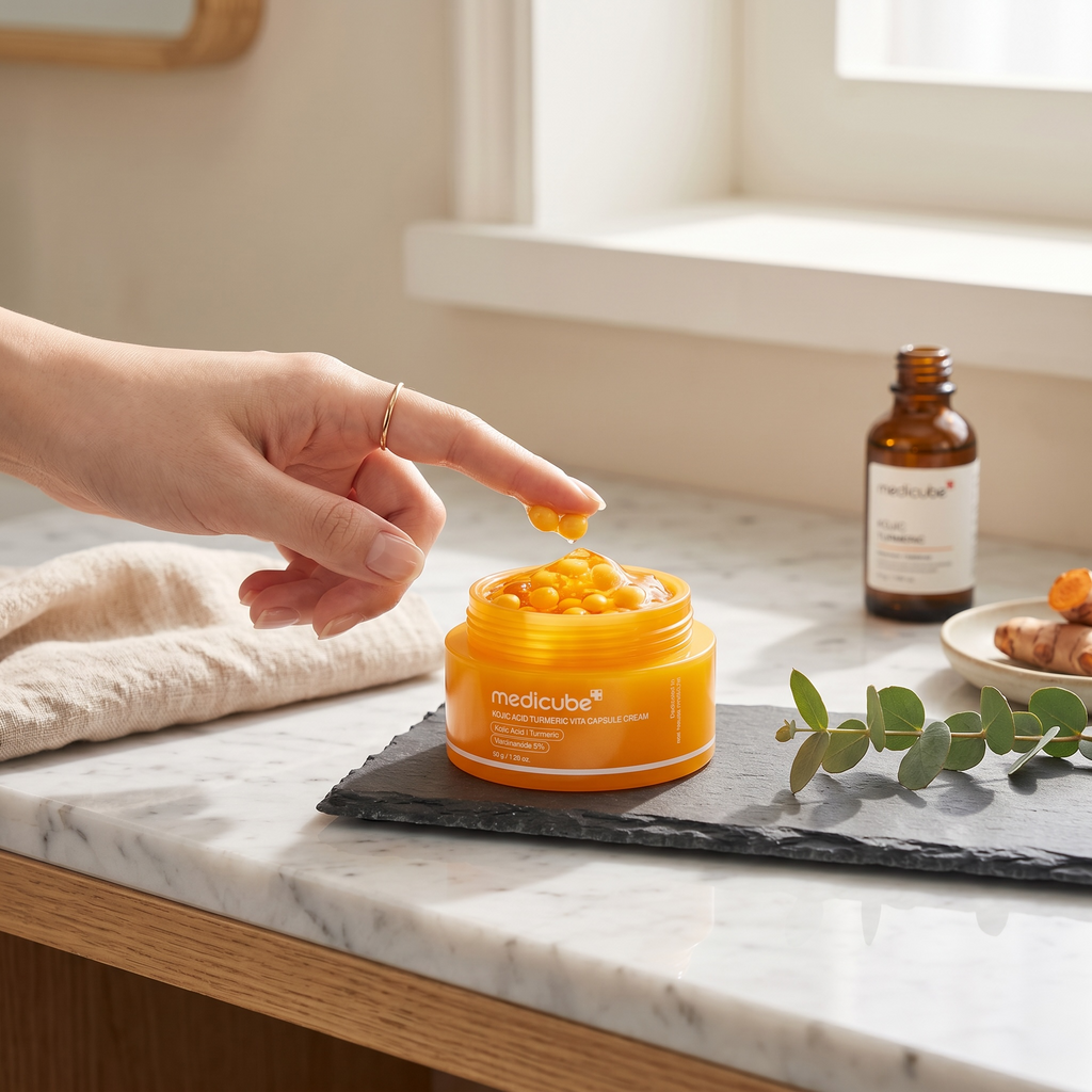 Medicube Kojic Acid Turmeric Vita Capsule Cream