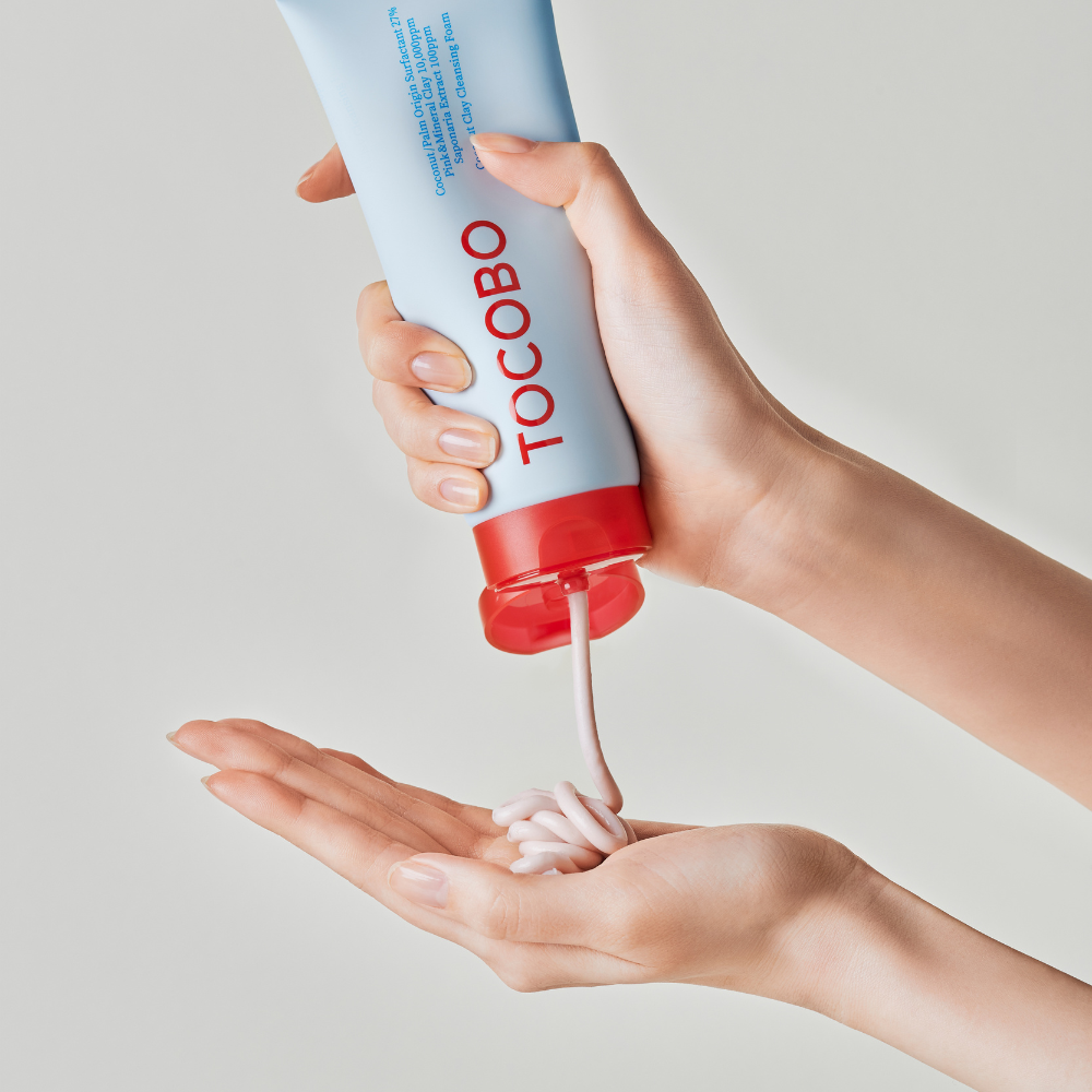 Tocobo coconut clay cleansing foam