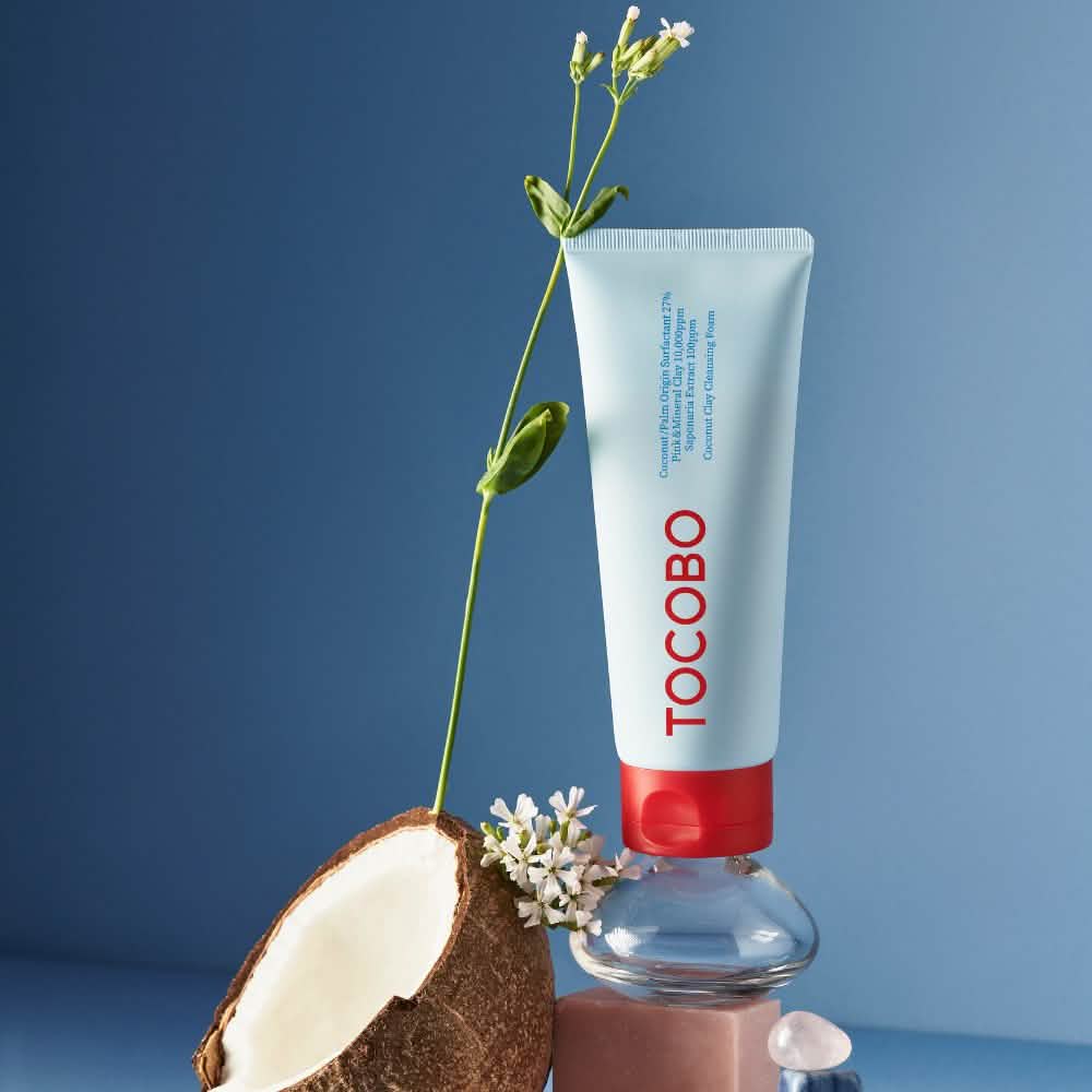 Tocobo coconut clay cleansing foam