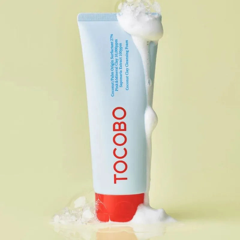 Tocobo coconut clay cleansing foam