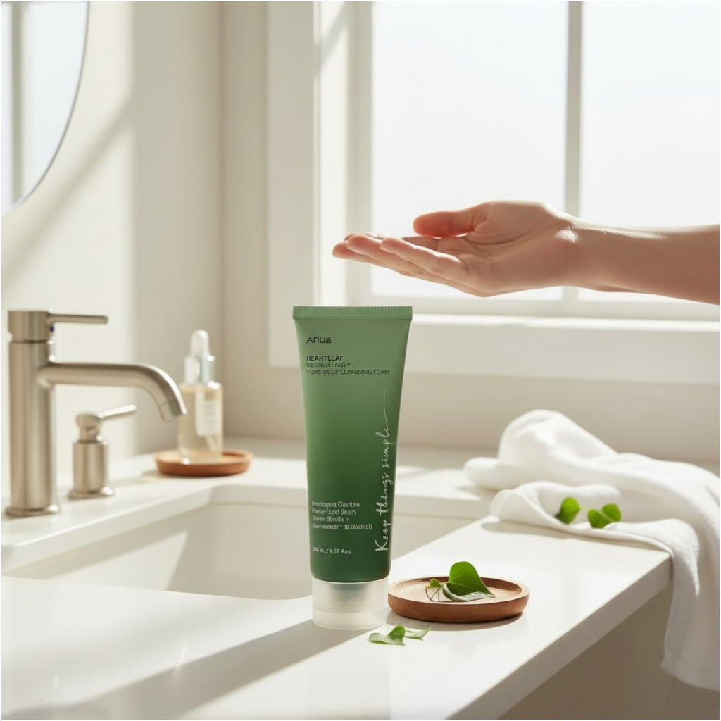 Anua Heartleaf Quercetinol Pore Deep Cleansing Foam